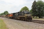 NS 9958 BNSF 6827